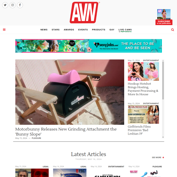 Details : AVN Media Network | AVN